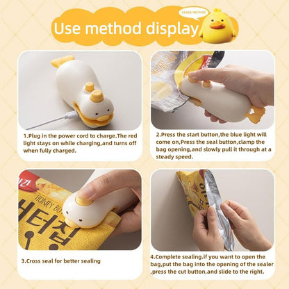 Portable Food Bag Sealer & Cutter